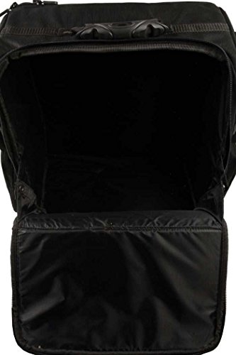 2 PIECE MOTORCYCLE MOTORBIKE NYLON SISSY BAR BAR BAG TRAVEL LUGGAGE BLACK NEW