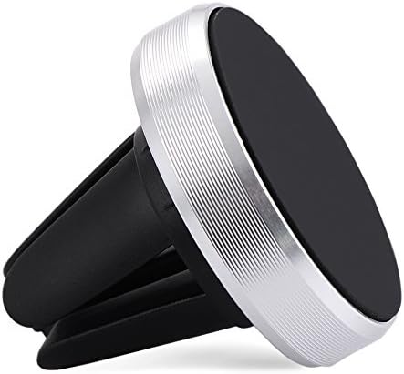 UNCORK Magnetic Mount, Universal Air Vent Magnetic Car Mount Phone Holder, for Cell Phones and Mini Tablets, Silver