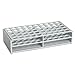 Plastic Test Tube Rack for 16mm Tubes, ABS Material, White, Karter Scientific 208X2 (Single)