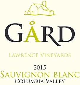 2015 Gard Vintners Columbia Valley Sauvignon Blanc 750 mL