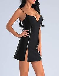 Sunlen SL1BH5698 - Mini vestido elegante para cóctel, para mujer