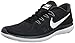 Nike Men's Flex 2017 RN Running Shoes (9, Black/White-M)