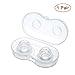 Leebaby Nipple Pullers or Everters 1 Pair with Travel Case to Storage Silicone BPA-Free Nipple Corrector Suckers Extender for Flat