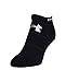 Under Armour Women's Elevated Performance No Show 3-Pair Pack Black/Assorted Socks MD (Women's 9-11 Shoe)