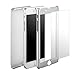 iPhone 6/6s Full Body Hard Case-Aurora Silver Front and Back Cover with Tempered Glass Screen Protector for iPhone 6/6s 4.7 Inch