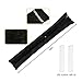VISEMAN 36 Inch Under Door Stopper-Door Noise Blocker, Double Sided Door Stopper, Machine-Washable