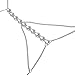 Boho Statement Turquoise Necklace Crossover Harness Bikini Waist Belly Sexy Body Chains for Women (body chain silver)