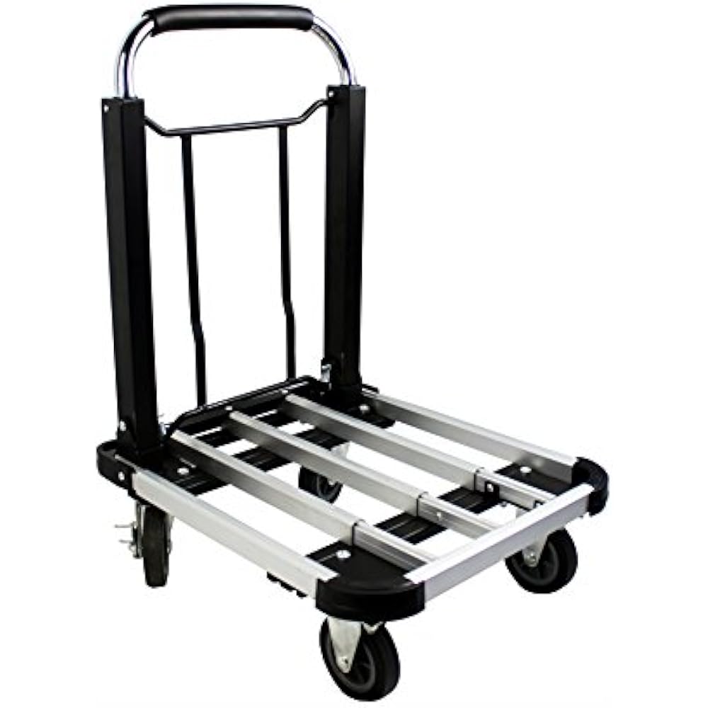 80744 Aluminum Folding Platform Truck/Dolly330 Lb. Capacity With