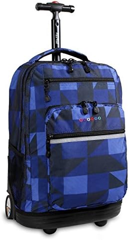 J World New York Sundance Rolling Backpack Girl Boy Roller Bookbag Block Navy One Size Sundance Rolling Backpack Girl Boy Roller Bookbag Price In Uae Amazon Uae Kanbkam
