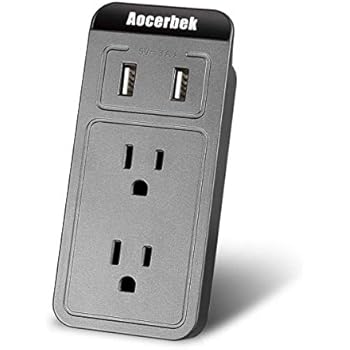 Amazon.com: Wall Outlet Aocerbek Multi Outlet Wall Mount ...