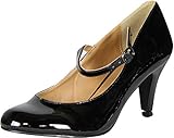 Sullys Women's Mid Heel Mary Jane Pumps