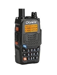olywiz uv6s LCD de doble banda 136 174 MHz/406 470 MHz 5 W 128 Canales Radio de dos vías