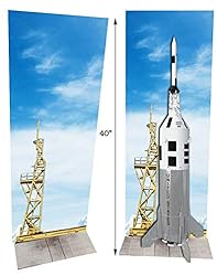 Estes Little Joe Launch Tower. Poster for Model