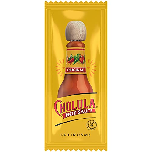 Cholula Original Hot Sauce Packets, 200 count One 200 Count
