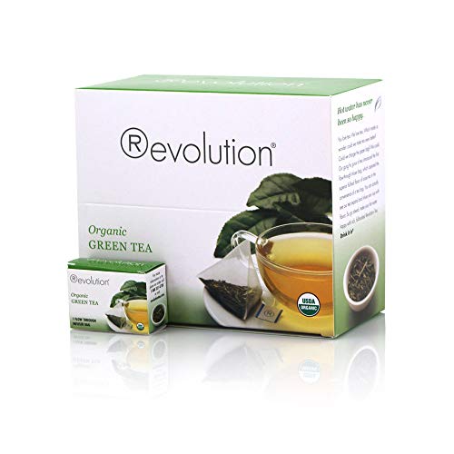 Revolution Tea Organic Green Tea, 30 Count
