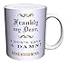 Gone with the Wind Don't Give a Damn Quote Classic Hollywood Romance Movie Film Ceramic Gift Coffee (Tea, Cocoa) 11 Oz. Mug