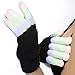 Arcadia Outdoors LED Raving Gloves Flashing Finger Lights 7 Colorful Rave Modes