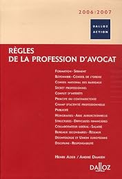 Règles de la profession d'avocat