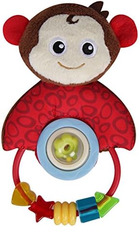 Cute Monkey Color Beads Rattle T22017-1