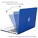 MOSISO Case Only Compatible with MacBook Pro Retina 13 inch (Models: A1502 & A1425) (Older Version Release 2015 - end 2012), Plastic Hard Shell Case & Keyboard Cover & Screen Protector, Royal Blue