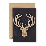 Hallmark Signature Collection Masculine Birthday Card: Strong Stag
