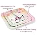 Unicorn Party Plates | 16 Heavy Duty Plates | Metallic Foil | Birthday, Baby Shower Supplies | Pastel Decorations (9