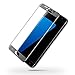 Galaxy S7 Edge Glass 3D Screen Protector, Imikoko 0.2mm 3D Full Coverage Tempered Glass Screen Protector for Samsung Galaxy S7 Edge-Black (Black)