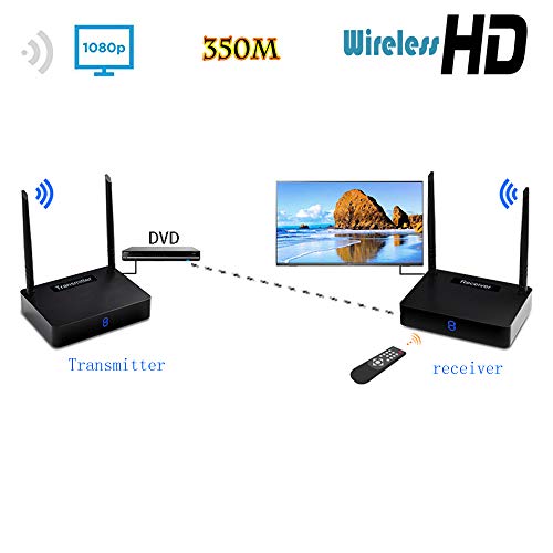 image for Wireless HDMI Sender Measy HD585-2 Extender/Adapter/Dongle Audio Trans