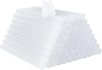 RnCop Hot Glue Sticks 100 Pack 7mm x 150mm for Hot Glue Gun
