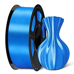 SUNLU Silk PLA Filament 1.75mm, Neatly Wound Shiny