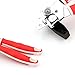 BESU Manual Can Opener, Easy Turn Design and won't Touch Food, Plus Free 2 Packs Spoons, Durable and Safety Opener for Large or Small Canned or Bottle