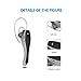Bluetooth Headset Earpiece Wireless Earphones Leyell V4.1 with Voice Reminder and Noise Cancelling Mic
