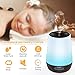 Essential Oil Diffuser, Upgraded 500ml Ultrasonic Diffusers Humidifiers, 4 Timer Settings 7 Colors Light Aromatherapy Essential Diffusers for Essential Oils for Home Office Room Yoga Spa (Dark Wood)