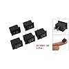 Yonger-5-Pcs-SPST-On-Off-Black-Snap-in-Boat-Rocker-Switch-AC-250V15A-125V20A
