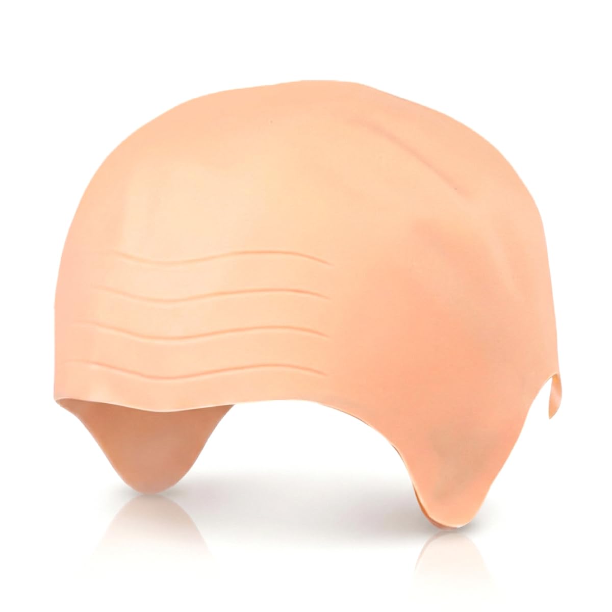 Lotsdonxia 1 PC Latex Bald Cap for Adults, Realistic Skin Head Wig, Stretchable Fancy Dress Costume Accessory for Halloween, Cosplay & Theatre
