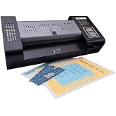 TruLam 13" Pouch Laminator with Variable Temperature and Speed | Compatible with 3 Mil - 14 Mil Thermal and Cold Pouches | Laminates Documents &amp; Photos | Medium to High Volume Use | 1-Year Warranty