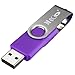 MECO 10Pcs 8GB 8G USB 2.0 Flash Drive Memory Stick Fold Storage Thumb Stick Pen Swivel Design Purple