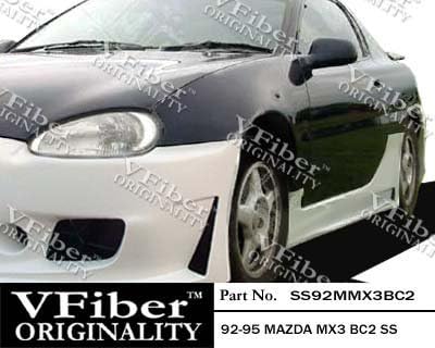 1992-1995 Mazda MX3 HB Body Kit BC2 Side Skirt