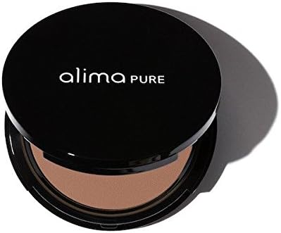 Alima Pure Pressed Foundation with Rosehip Antioxidant Complex - Pressed Powder- Mineral Powder Foundation (0.31oz/ 9.0 g) | Agave
