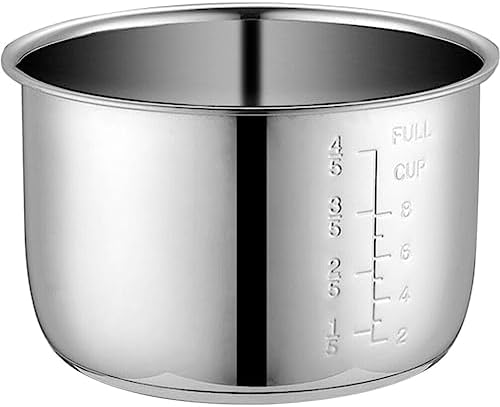 Yardwe Rice Cooker Inner Pot Kitchen Cooker Replacement Inner