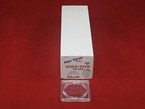 25 Marcus Plastic 2x2 coin holders: Silver Dollars