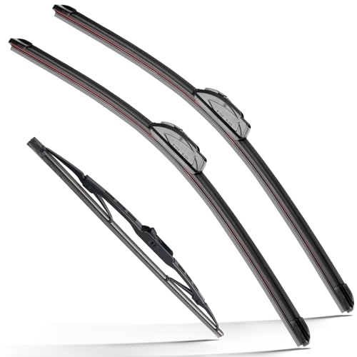 RAINTOK Windshield Wiper Blade Set Replacement for