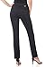 Rekucci Women's Secret Figure Pull-On Knit Straight Pant w/Tummy Control