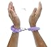 Fuzzy Furry Handcuffs with Keys - One Pack, Colors May Vary, One Size