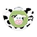 NUK Cute as a Button Pacifier, 0-6 Months, Farm Animals/Boy, 1 pk