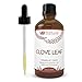 Clove Leaf Essential Oil - Relieve Toothaches & Promote Healthy Gums - Pure, Undiluted, Unfiltered, Non-GMO - Fight Candida - Soothe Tension Headaches - With Dropper (4 oz.) by UpNature