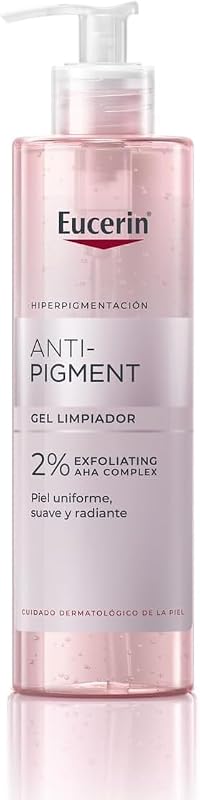 Anti-Pigment Gel Limpiador facial (400 ml), gel antimanchas para una piel de aspecto renovado y radiante al instante, exfoliante facial para reducir las manchas oscuras