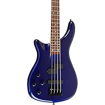 Rogue LX200BL Left-Handed Series III Electric Bass Guitar Metallic Blue
