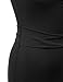DRESSIS Women's Sleeveless Cowl Neck Slim Midi Sheath Dress S to 3XL (12 Colors)