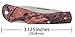 Case Pink Camo Mini Black Horn Pocket Knife